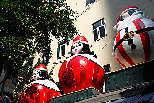 香港,商场,大厦,大楼,街头文化,夜市,夜景,涂鸦,创意,楼梯,墙壁,兰桂坊,艺术,圣诞