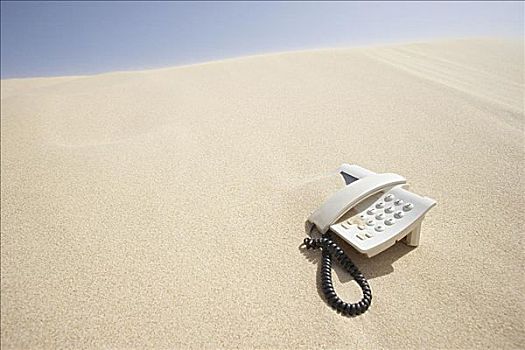 电话,沙子