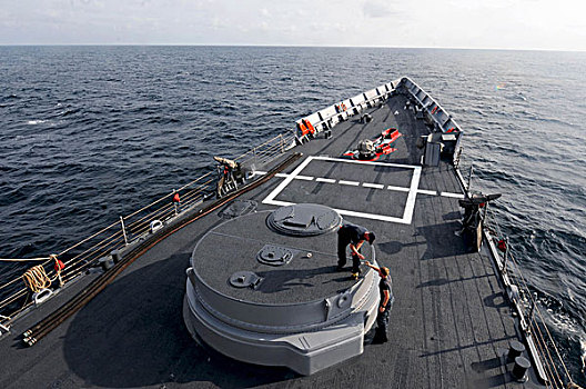 海员,前甲板,护卫舰,美国军舰