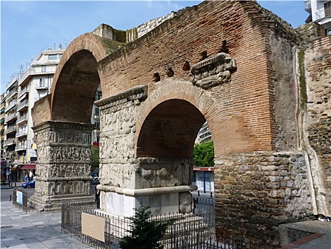 拱形,塞萨洛尼基,马其顿,希腊