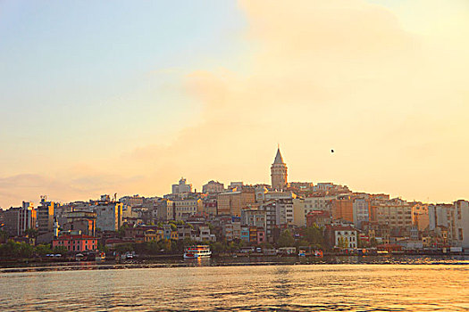 晨光中的伊斯坦布尔