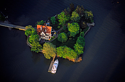 房子,小岛