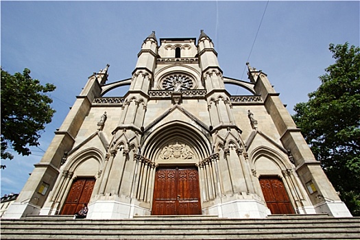 圣母院,大教堂,日内瓦,瑞士
