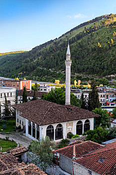 清真寺,培拉特,阿尔巴尼亚,欧洲