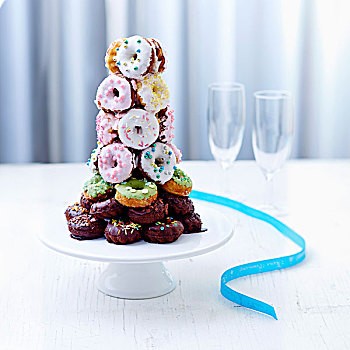 甜甜圈,婚礼蛋糕