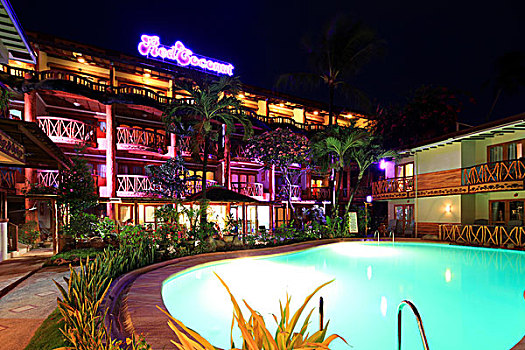 酒店游泳池,长滩岛