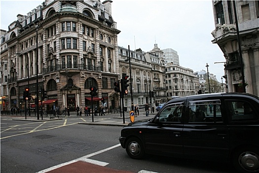 伦敦,出租车
