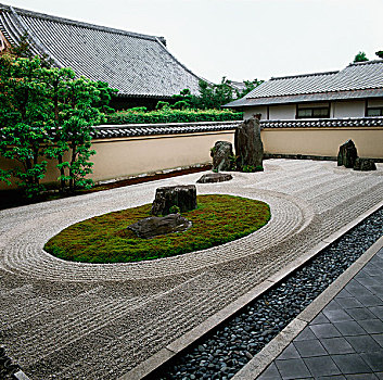 日本,京都,风格,花园