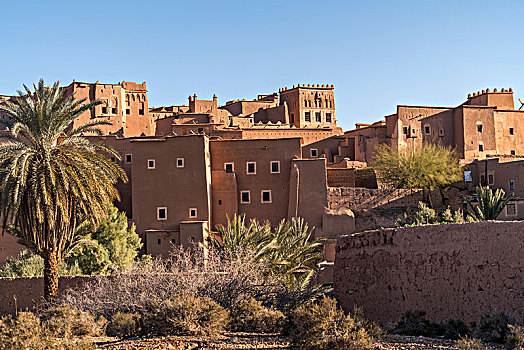 要塞,陶里尔特省,建筑,瓦尔扎扎特,摩洛哥,非洲