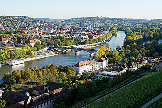 德国维尔茨堡美因河