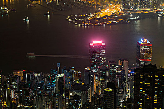 高视角看香港城市景观