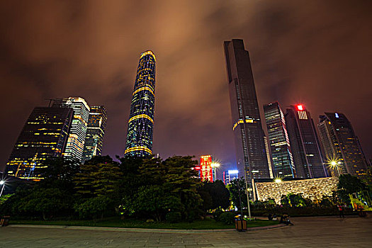 广州城市夜景