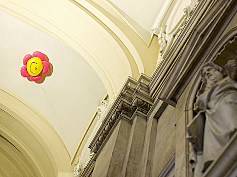 意大利,气球,大教堂,天花板