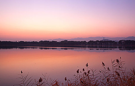 颐和园,昆明湖,西堤,玉泉山,玉泉塔