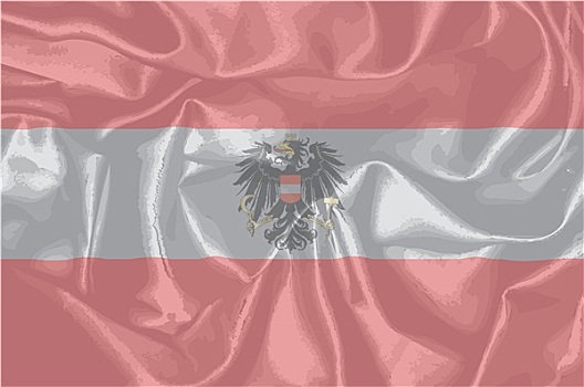 丝绸,奥地利,旗帜,盾徽