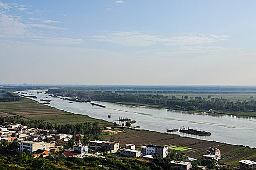 淮河两岸风光