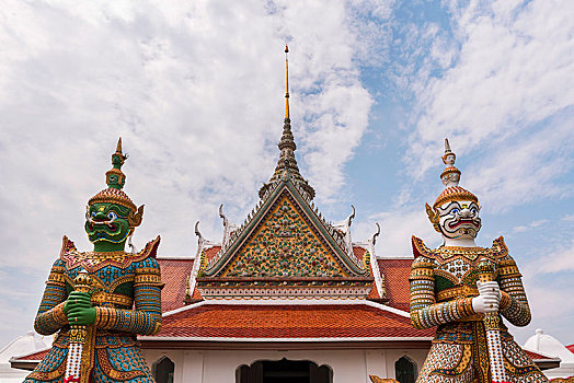 庙宇,郑王庙,曼谷,泰国,亚洲