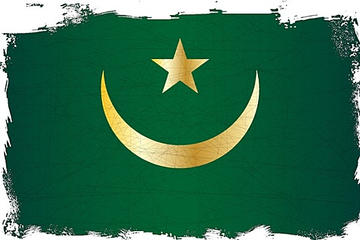 毛里塔尼亚,旗帜,低劣