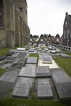 墓地,教堂,荷兰