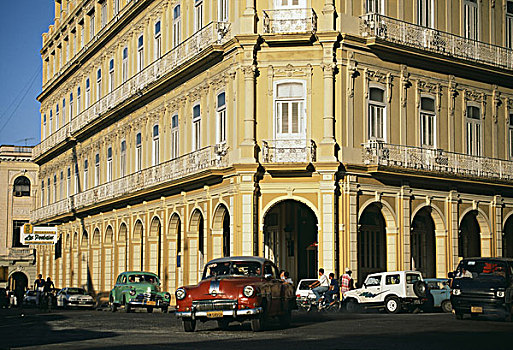 酒店,广场,哈瓦那,古巴
