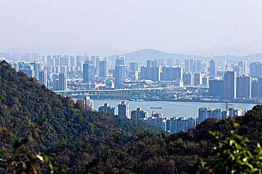 滨江城市远景