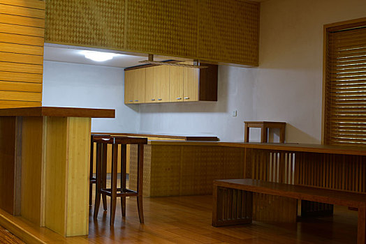 全木装修的厨房