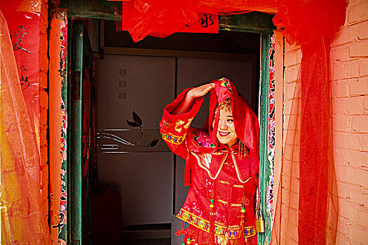 中国式婚礼,中式礼俗,新娘