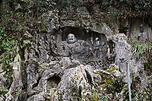 灵隐寺,飞来峰,石窟