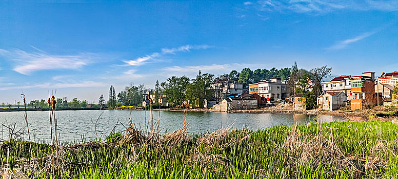 安徽省芜湖市响水涧乡村建筑自然景观
