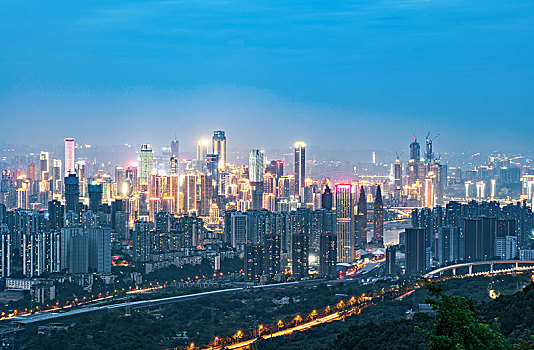 重庆城市全景