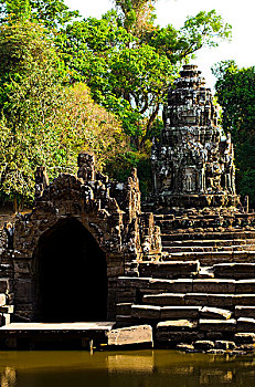 柬埔寨吴哥涅盘宫