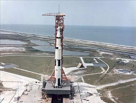 阿波罗15号,发射,肯尼迪航天中心,佛罗里达,美国