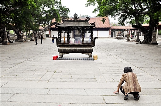 老太太,小,神祠