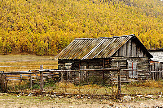 西伯利亚木屋