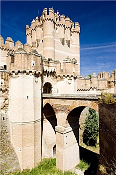 城堡,塞戈维亚省,卡斯提尔,西班牙