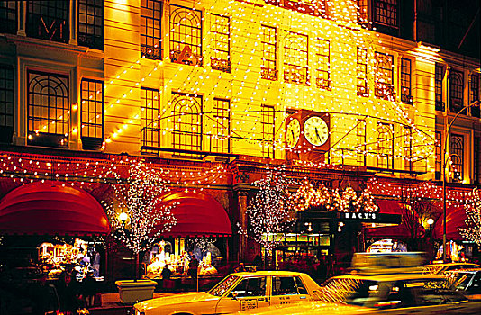 曼哈顿,商店,圣诞节