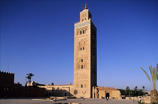 摩洛哥,马拉喀什,库图比亚清真寺,清真寺