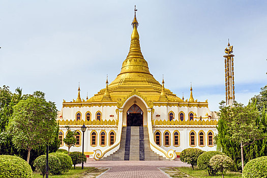 缅甸大金塔,中国河南省洛阳白马寺国际佛殿苑