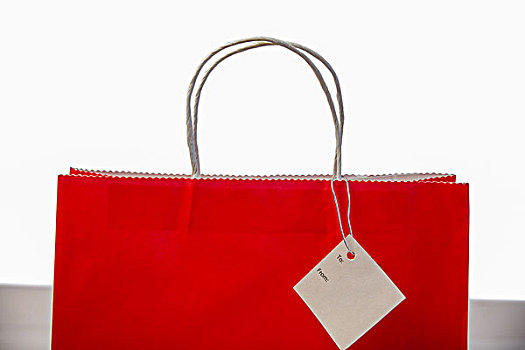 红色,购物,礼包,标签,工作室