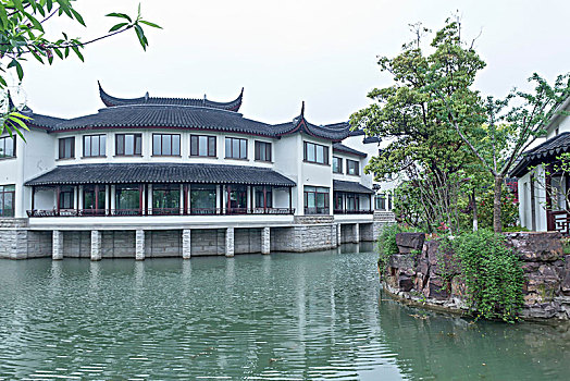 江苏省昆山市别墅园林建筑景观