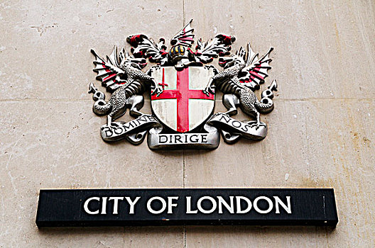 英格兰,伦敦,城市,盾徽,拉丁美洲,标语,引导,美国