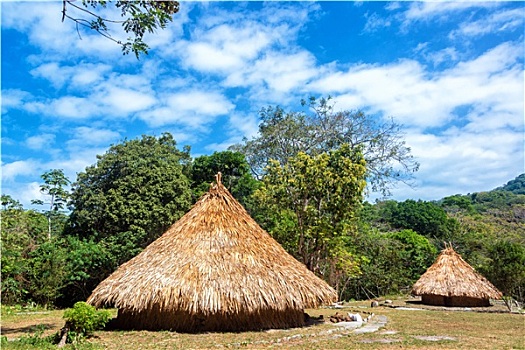 两个,地方特色,小屋