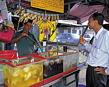 水果,商店,槟城,马来西亚