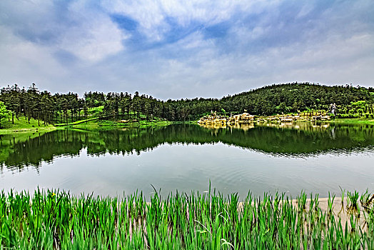 江苏省南京市银杏湖公园恐龙乐园建筑景观