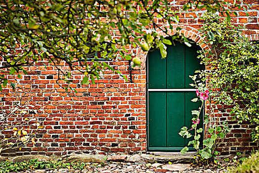 门,历史,房子,凯图姆,石荷州,德国