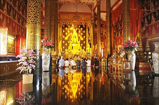 寺院,庙宇,地区,泰国,亚洲