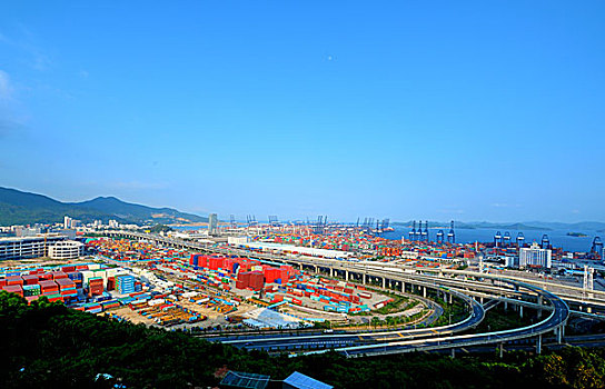 深圳交通,港口,海边