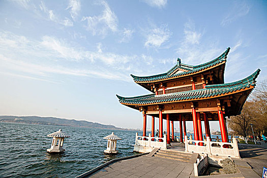 杭州,西湖,御码头
