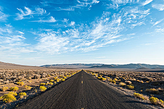 公路,道路,死谷,死亡谷国家公园,加利福尼亚,美国,北美
