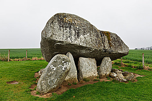 巨石墓,门口,墓地,新石器时代,爱尔兰,英国,欧洲